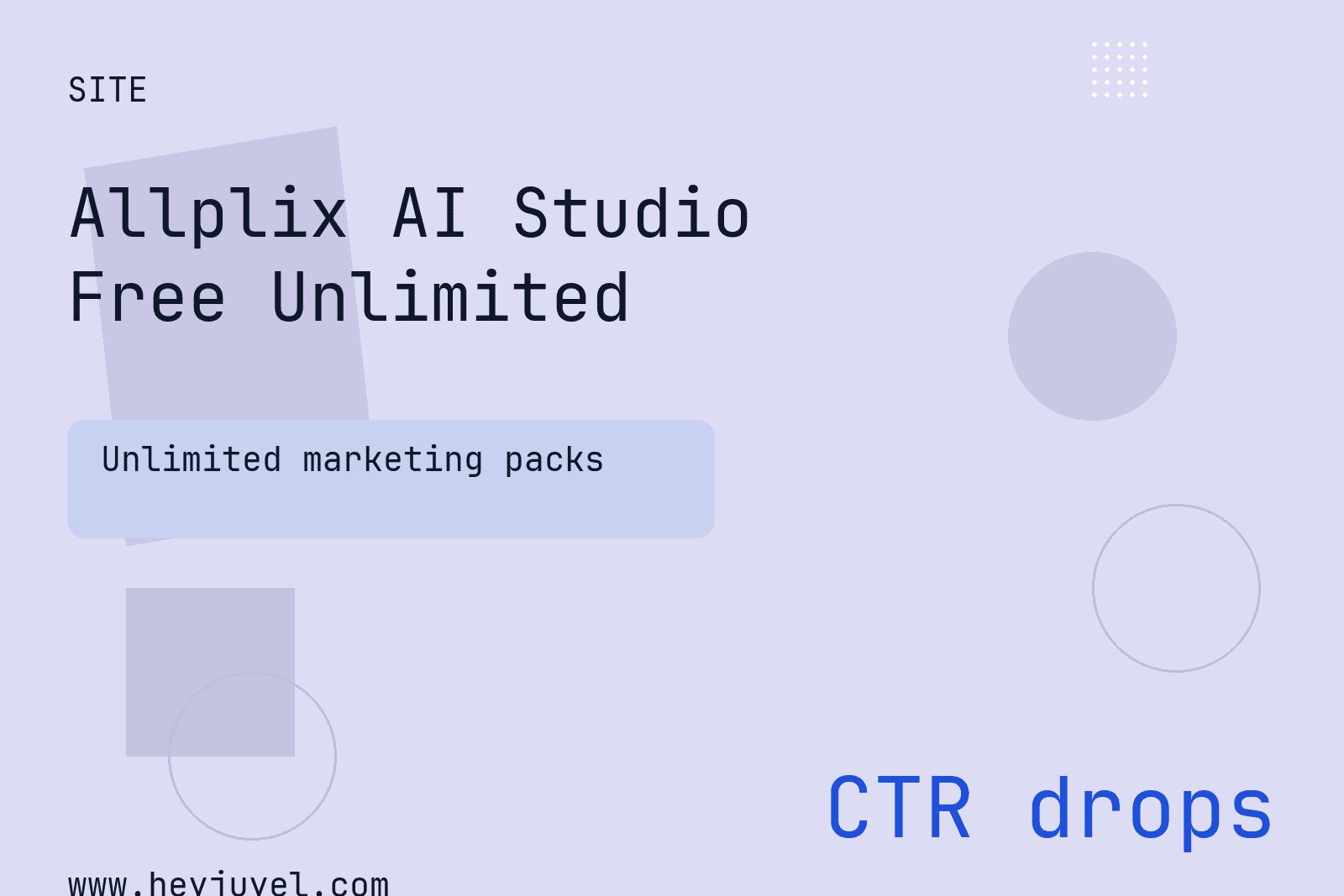 Allplix Made Its AI Marketing Studio Completely Free and Unlimited