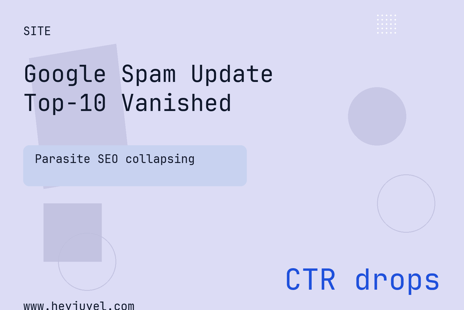 Google September 2026 Core Update Targets Parasite SEO